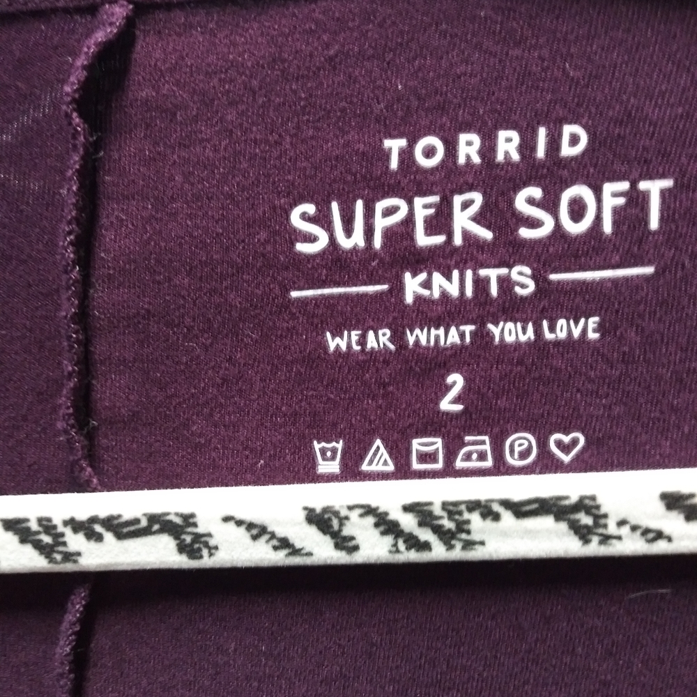 Black used torrid leggings also used torrid size 2